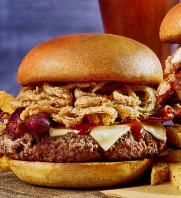 Cue Bacon Cheeseburger