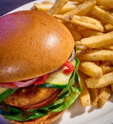 Miller's Veggie Burger