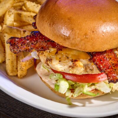Chicken BLT Sandwich with Fries